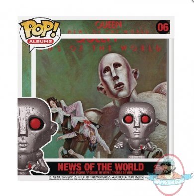 Pop! Albums Queen News of The World #06 Vinyl Figure Funko