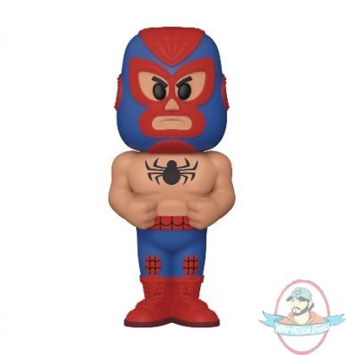 Vinyl Soda Luchadores Spider-Man with Metallic Figure Funko