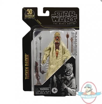 Star Wars Black Archives Tusken Raider 6 inch Figures Hasbro 