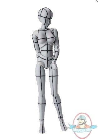 S.H.Figuarts Body Chan Wireframe Gray Color Tamashii Nations