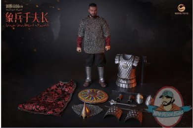 1/6 Persian Empire Series Elephant Soldier Commander Heng Toys PE-006