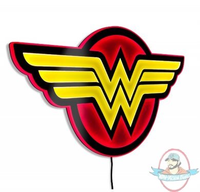 Dc Wonder Woman LED Logo Light Regular Wall Light Brandlite 907458