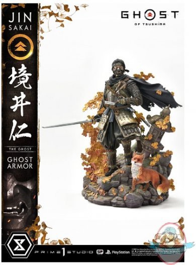 Ghost of Tsushima Jin Sakai Ghost Armor Statue Prime 1 Studio 907493
