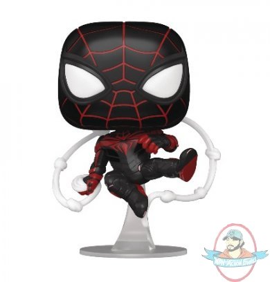 Pop! Games Miles Morales Game Miles Morales Advance Tech Suit Funko