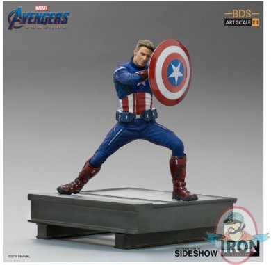 1/10 Marvel Avengers Captain America 2023 Statue Iron Studios 905685