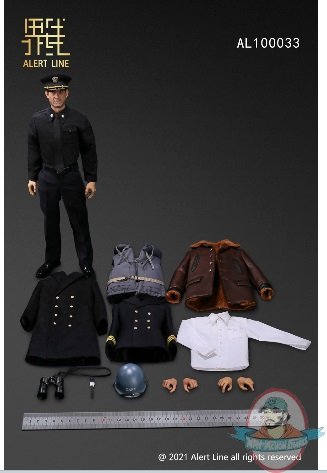 Alert Line 1/6 WWII U.S.NAVY Destroyer Commander AL100033