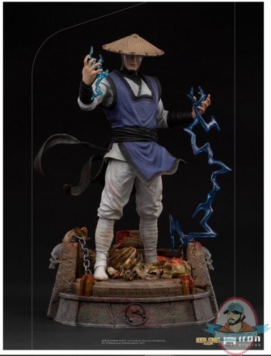 1:10 Scale Mortal Kombat Raiden Statue Iron Studios 907661