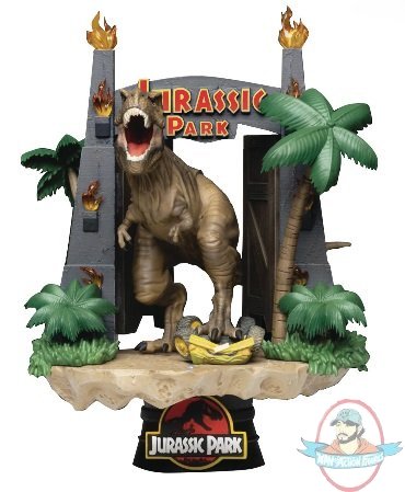 Jurassic Park DS-088 Park Gate D-Stage 6" Statue Beast Kingdom 