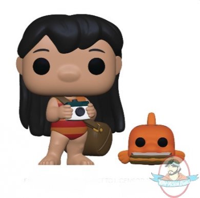 Pop! Disney Lilo & Stitch Lilo with Pudge #1047 Vinyl Figure Funko