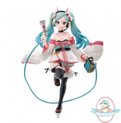 Hatsune Miku Racing Dress & Pattern 2020 Kimono Espresto Banpresto Hatsune Miku Racing Dress & Pattern 2020 Kimono Espresto Banpresto