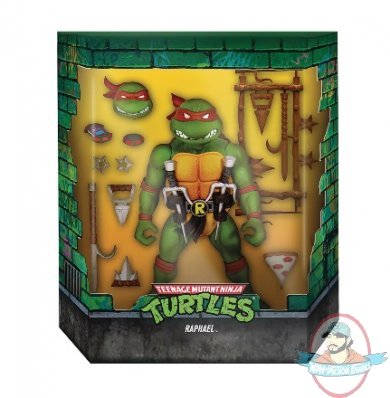 TMNT Ultimates Wave 1 Raphael Version 2 Figure Super 7