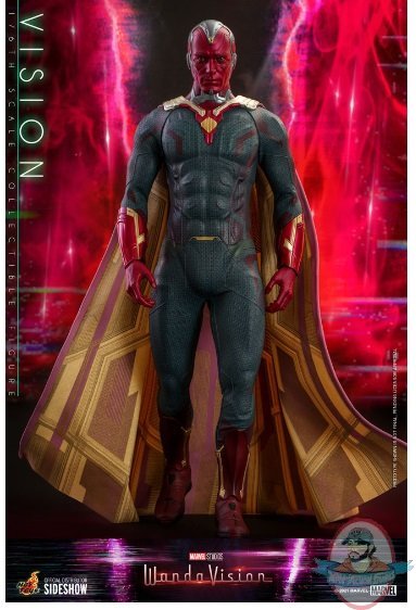 1/6 Scale WandaVision Vision Figure Hot Toys 907936