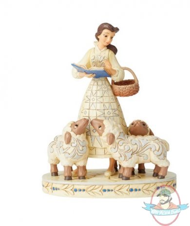 Disney Belle White Woodland Figurine Enesco 907933