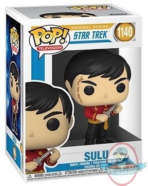 Pop! Tv Star Trek Sulu Mirror Mirror Outfit #1140 Vinyl Figure Funko