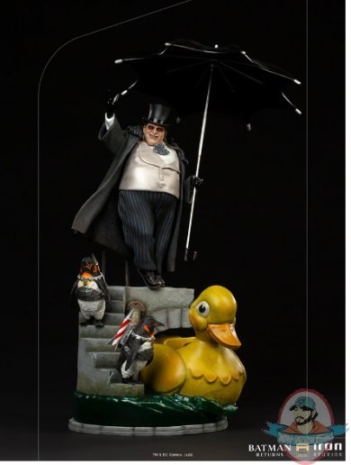 1/10 Dc Comics Penguin Deluxe Statue Iron Studios 907815