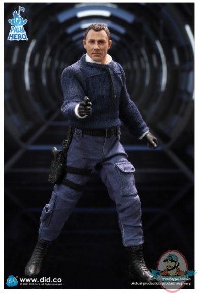 1/12 Scale Palm Hero MI6 Agent Jack Figure DID XM80003