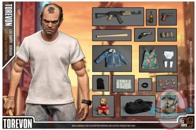 1/6 Los Santo Torevon GTA Action Figure CC Toys CCT-21X01