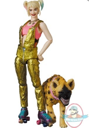 Dc Birds of Prey Harley Quinn Overalls Version Mafex Figure Medicom