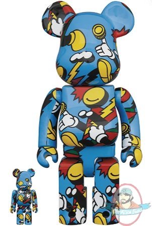 Grafflex Bearbrick 400% & 100% 2 Pack Medicom
