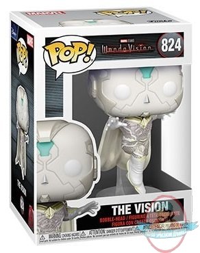 Pop! Marvel Wandavision White Vision #824 Vinyl Figure Funko