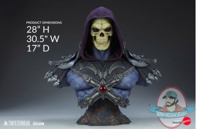 MOTU Skeletor Legends Life-Size Bust Tweeterhead 907435