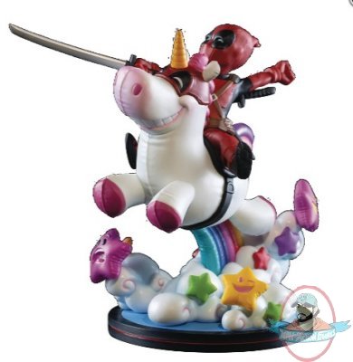 Marvel Deadpool Unicorn Q-Fig Max Elite Diorama Quantum Mechanix