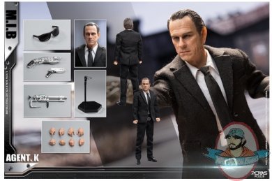 1/12 Scale Man in Black K Figure PCTOYS PC022B