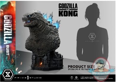 Godzilla vs Kong Godzilla Bust Prime 1 Studio 908118