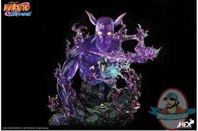 Naruto Shippuden Uchiha Sasuke Statue Hex Collectibles 908063