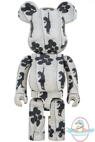 Banksy Flying Balloons Girl 1000% Bearbrick by Medicom Banksy Flying Balloons Girl 1000% Bearbrick by Medicom