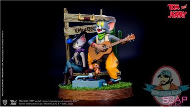 Tom and Jerry Cowboy Statue Soap Studios 908078