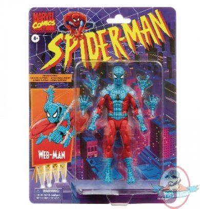 Spider-Man Legends Web Man 6 inch Figure Hasbro