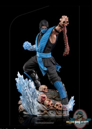 1:10 Mortal Kombat Sub-Zero Art Scale Statue Iron Studios 908250
