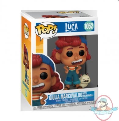 Pop! Disney Luca Giulia Marcovaldo #1052 Vinyl Figure Funko