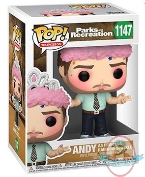 Pop! TV Parks & Rec Andy as Princess Rainbow Sparkle #1147 Funko