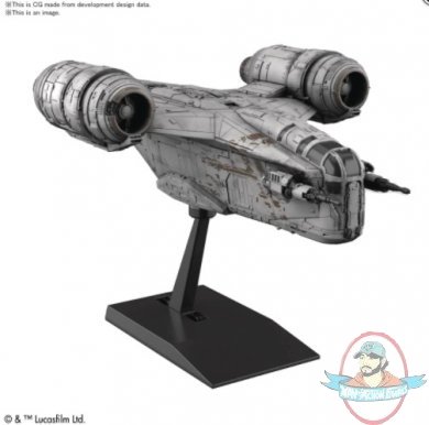 Star Wars Vehicle Model Razor Crest Plastic Model Kit Bandai