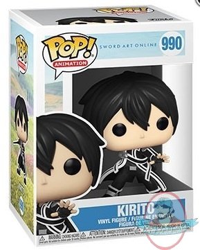 Pop! Animation Sword Art Online Kirito #990 Figure Funko