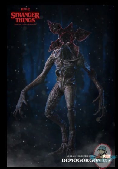 1/6 Scale Stranger Things Demogorgon Figure Threezero 908409