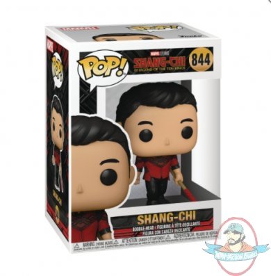 Pop! Marvel Shang-Chi Alt Pose #844 Vinyl Figure by Funko 