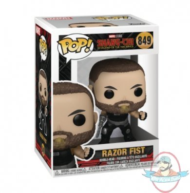 Pop! Marvel Shang-Chi Razor Fist #849 Vinyl Figure by Funko 