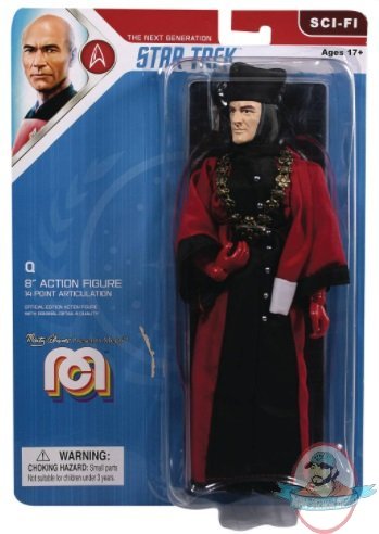 Mego Sci-Fi Star Trek TNG Q 8 Inch Figure Mego 