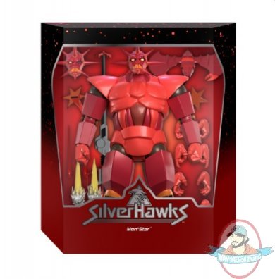 Silverhawks Ultimates Armored Mon Star Figure Super 7
