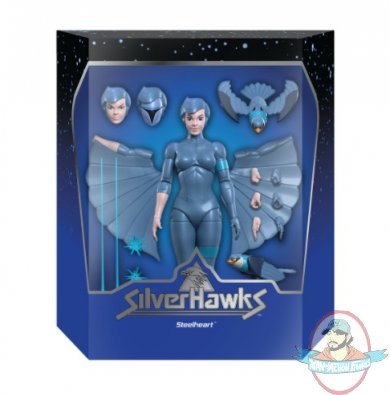 Silverhawks Ultimates Steelheart Figure Super 7