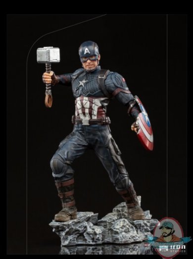 1/10 Marvel Captain America Ultimate Statue Iron Studios 908677