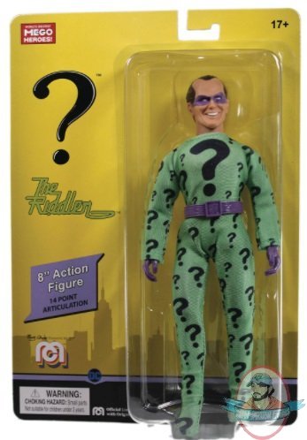 Mego Dc Comics Riddler 8 inch Figure Mego Corporation
