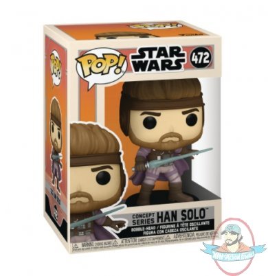 Pop! Star Wars Concept Series Han Solo #472 Vinyl Figure Funko