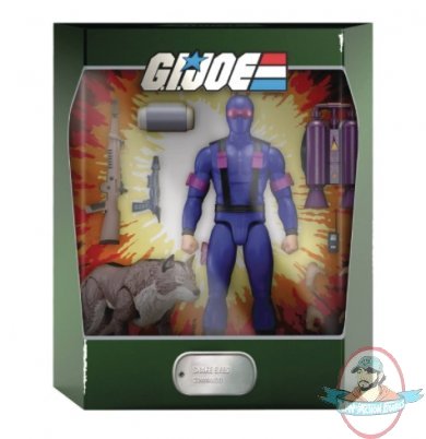G.i. Joe Ultimates Real American Hero Snake Eyes Figure Super 7