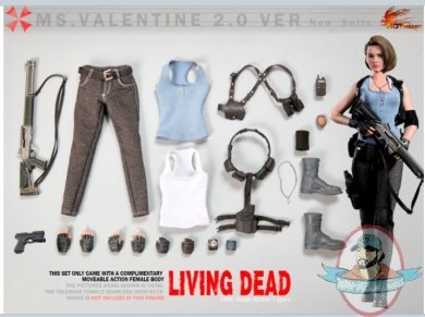 1/6 Hot Heart Ms. Valentine 2.0 New Version Figure FD009A