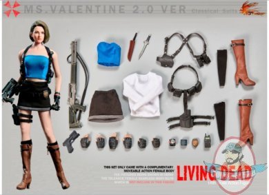 1/6 Hot Heart Ms. Valentine 2.0 Classic Figure FD009B