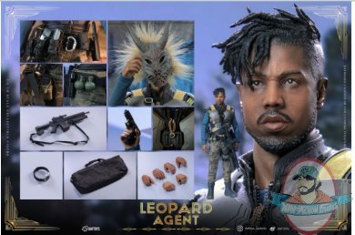 1/6 Scale Leopard Agent Action Figure Daf Toys F018